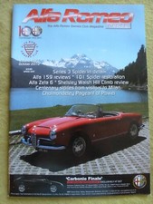 ALFA ROMEO OWNERS CLUB / #6 OCT 2010 / SERIES 3 SPIDER IN DETAIL