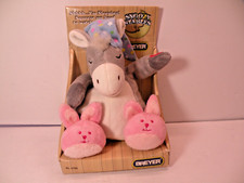Breyer Snoozy Stables Rabbit Slippers Plush Snoring Breathing 2004 No. 4700 NIB