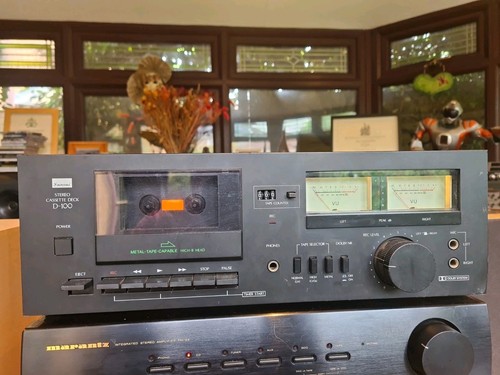 Sansui 100 stereo cassette - sansui,