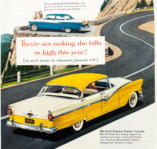 1956 ford fairlane fordor - fairlane,