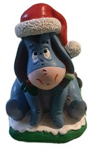 Disney Slotz Eeyore Christmas Figurine 6" High UNBOXED