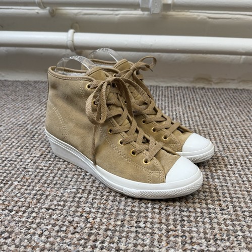 Converse beige suede high - beige,