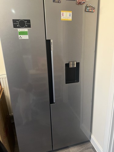 Beko american style fridge - beko,