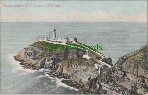 Wales postcard south stack - wales,