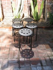 5 IKEA Stools  Marius