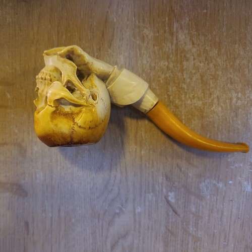 Antique meerschaum pipe hand - antique,