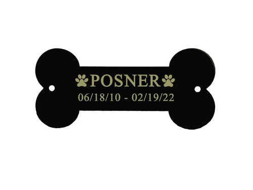 Custom engraved dog name - dog,