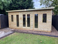 SUMMERHOUSE GARDEN ROOM SHED OFFICE DELIVERY AREAS IN DESCRIPTION