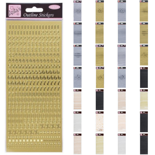 Anitas outline stickers peel - anitas,