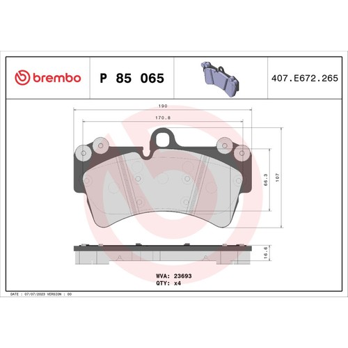 Brembo 065 brake - p,