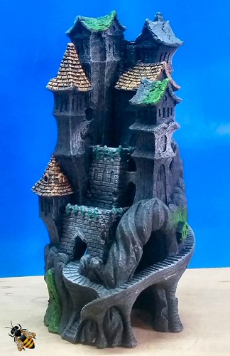 Ornament castle towers - ornament,