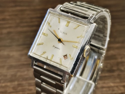Vintage watch soviet slava - soviet,