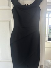 Off Shoulder Black Bodycon Jessica Wright Dress Size 10 Never Worn