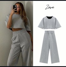 ZARA Boxy Oversized Crop Top &