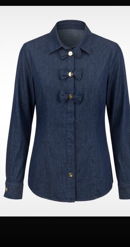 Love moschino denim shirt - love,