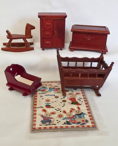 Vintage wooden dolls - wooden,