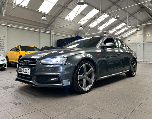 Audi sline black edition - a4,