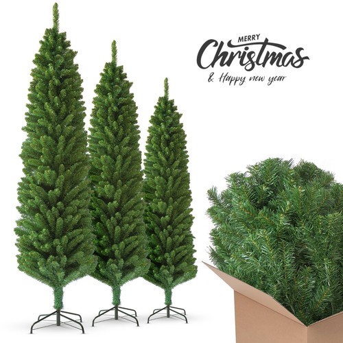 Slim christmas tree - christmas, green