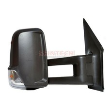 Mercedes Sprinter Full Door Wing Mirror Manual Black Long Arm OS RIGHT 2006-2017
