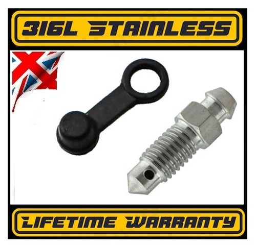 Stainless steel bleed nipple - stainless,