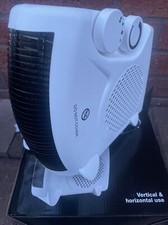 PLUMBRIGHT Portable Electric Fan Heater 2kw Warm/Hot Settings *New & Boxed*