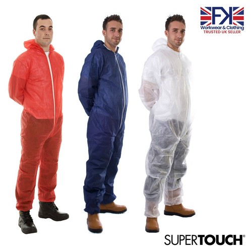 Disposable boiler suit xxl - disposable, s-xxl
