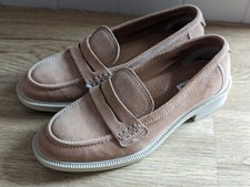 Dune London Womens Loafers Tan UK Size 4 Amazing Condition Summer Ready !
