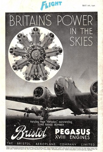 Ww2 advert hampden bomber - ww2,
