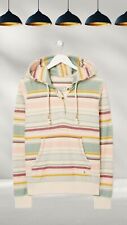 Ex Fat Face Women's Trescowe Feeder Stripe Pullover Hoodie in Multi (Defect)
