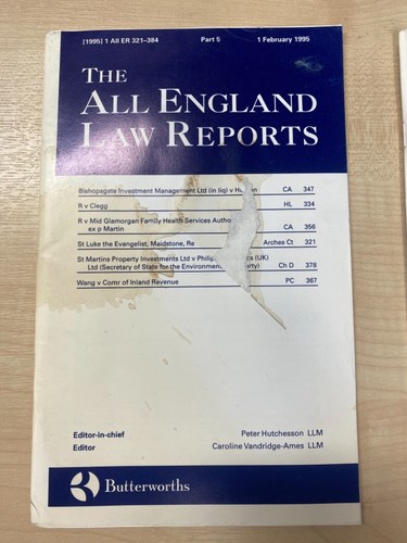 The all england law reports - all,