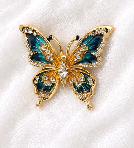 Butterfly brooch vintage - butterfly,