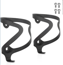 Bicycle Carbon Fiber Bottle Holder Cage Pair