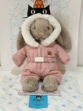BNWT! ✨Jellycat BASHFUL BUNNY SNOW SUIT 🐰🩷 +Tag protector  Authentic