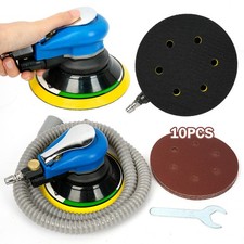6" 150mm Round Pneumatic Polisher Air Palm Random Orbital Sander Grinder Tools