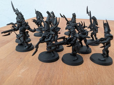 Dark Eldar Warriors x16 - Assembled & Primed - 3rd Ed Box - GW 40k