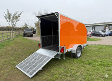 New Orange Grey 8x5 Apache Sports  Box Trailer GVW 750KG  ✅UK DELIVERY  ✅UK MADE