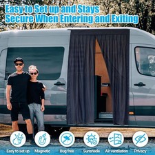 Van Side Door Screen Door
