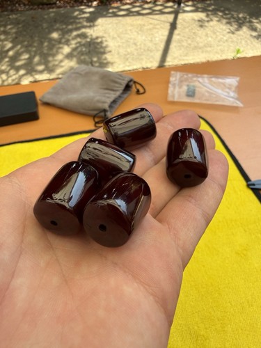 Bakelite beads art deco - art,