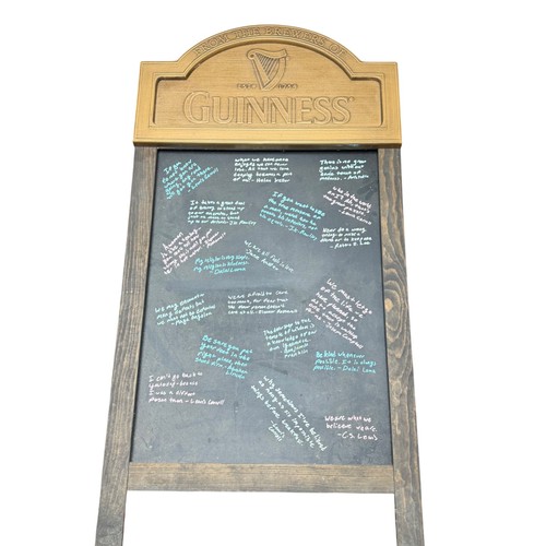 Guinness chalkboard sign large - chalkboard,