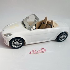 Barbie Doll 2006 White Wedding Convertible Car – Rare Vintage Mattel Vehicle