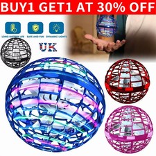 Pro Flying Ball Space Orb Magic Mini Drone UFO Boomerang ball Kids Toy Gifts