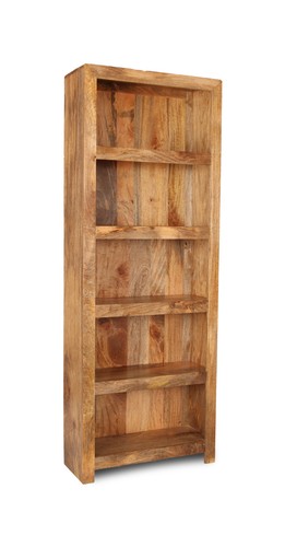 Solid mango wood tall shelves - mango,