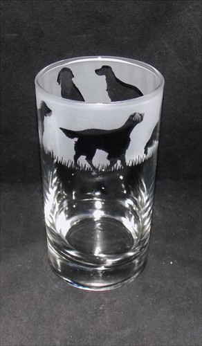 Engraved english setter - engraved, 'english