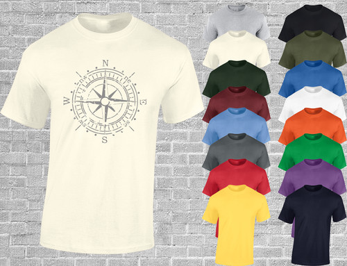 Compass vintage mens shirt - mens,