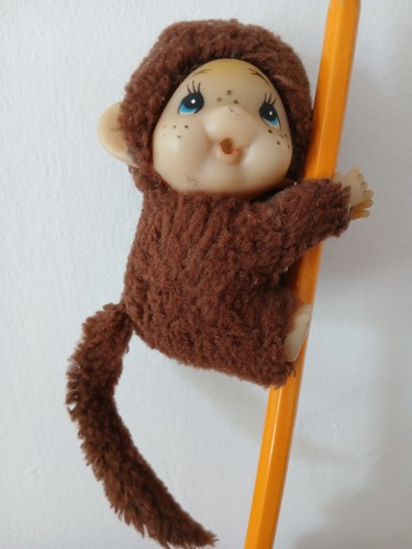 Vintage monchichi mini baby - vintage,