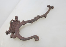 Large Victorian Iron Coat Hook