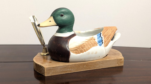 Vintage mallard duck pen - mallard,