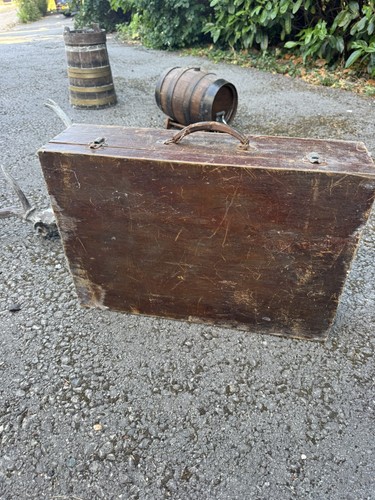 Antique wooden carrying - antique,