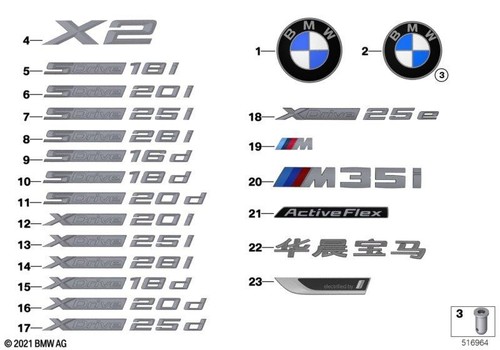 Bmw genuine plaque - genuine,