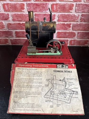 Vintage mamod stationary steam - stationary,